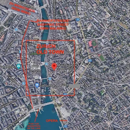 Muenstergasse Old Town شقة زيورخ