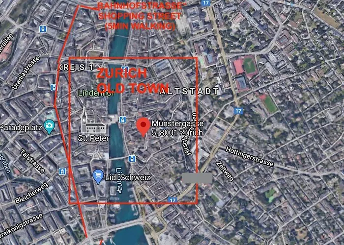 Muenstergasse Old Town Апартаменты Цюрих